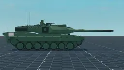 Leopard 2A7V, right, in Multicrew Tank Combat