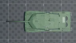 Leopard 2A7V, top, in Multicrew Tank Combat