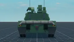 Leopard 2K (T11), back, in Multicrew Tank Combat