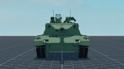 Leopard 2K (T11), front, in Multicrew Tank Combat