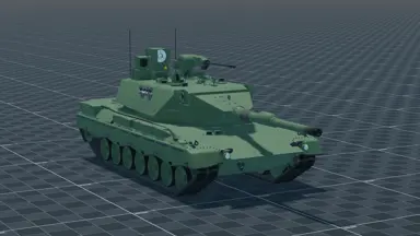 Leopard 2K (T11), perspective, in Multicrew Tank Combat