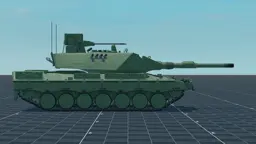 Leopard 2K (T11), right, in Multicrew Tank Combat