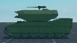 LOSAT M8, left, in Multicrew Tank Combat