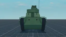 LVT-6 Gator, back, in Multicrew Tank Combat