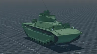 LVT-6 Gator, perspective, in Multicrew Tank Combat