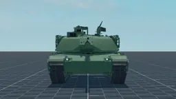 M1 Abrams, front, in Multicrew Tank Combat