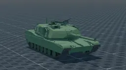 M1 Abrams, perspective, in Multicrew Tank Combat