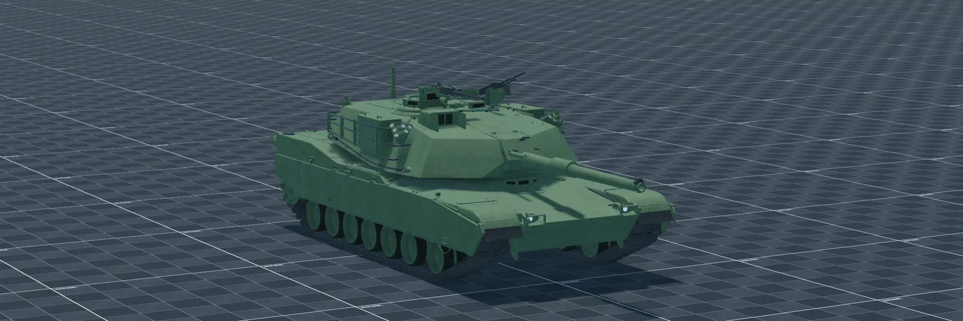 M1 Abrams, perspective banner, in Multicrew Tank Combat