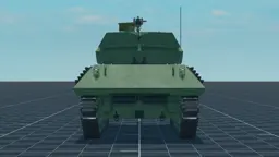 M10 Wolverine, back, in Multicrew Tank Combat