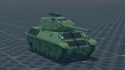 M10 Wolverine, perspective, in Multicrew Tank Combat