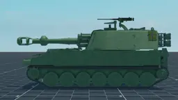 M109, left, in Multicrew Tank Combat