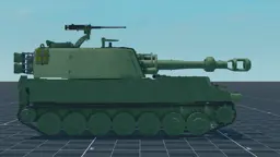 M109, right, in Multicrew Tank Combat