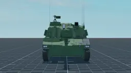 M109A6, front, in Multicrew Tank Combat