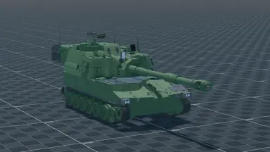 M109A6, perspective, in Multicrew Tank Combat