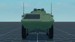 M1117 ASV, back, in Multicrew Tank Combat