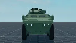 M1117 ASV, front, in Multicrew Tank Combat