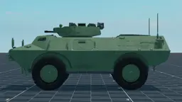 M1117 ASV, left, in Multicrew Tank Combat