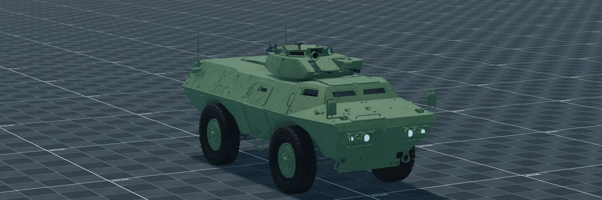 M1117 ASV, perspective banner, in Multicrew Tank Combat