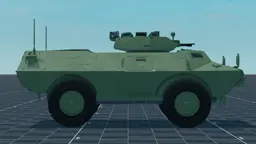M1117 ASV, right, in Multicrew Tank Combat