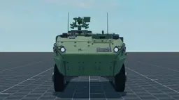 M1126, front, in Multicrew Tank Combat