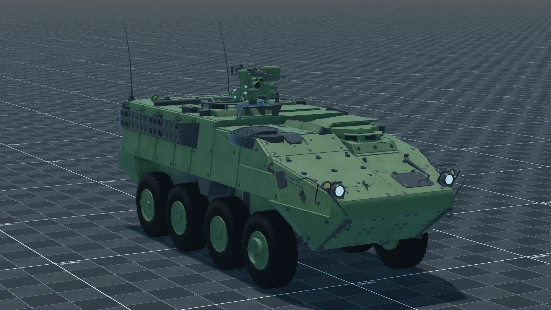 M1126, perspective, in Multicrew Tank Combat