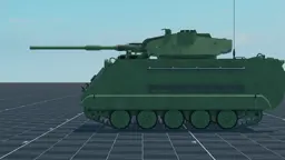 M113 HVMS, left, in Multicrew Tank Combat