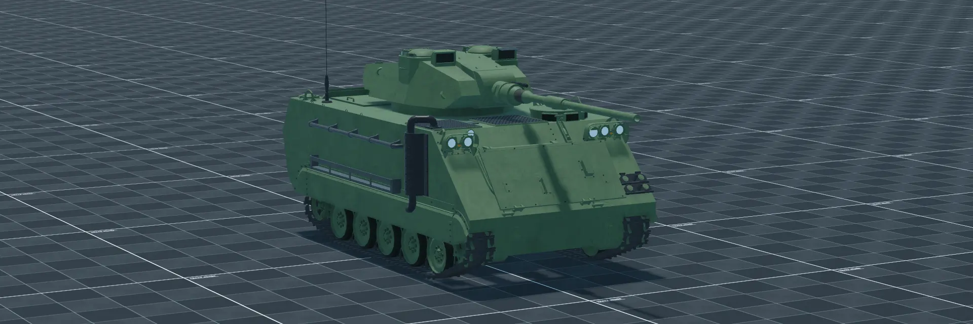 M113 HVMS, perspective banner, in Multicrew Tank Combat