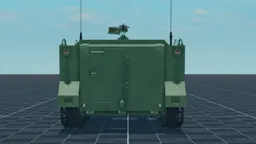 M113, back, in Multicrew Tank Combat