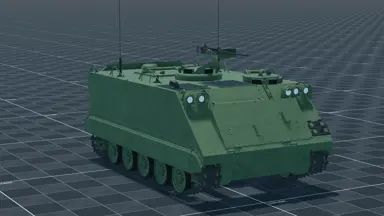 M113, perspective, in Multicrew Tank Combat