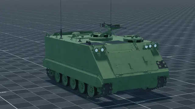 M113, perspective, in Multicrew Tank Combat