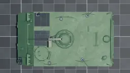 M113, top, in Multicrew Tank Combat