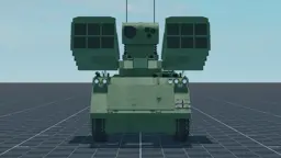 M14 Jacob, front, in Multicrew Tank Combat