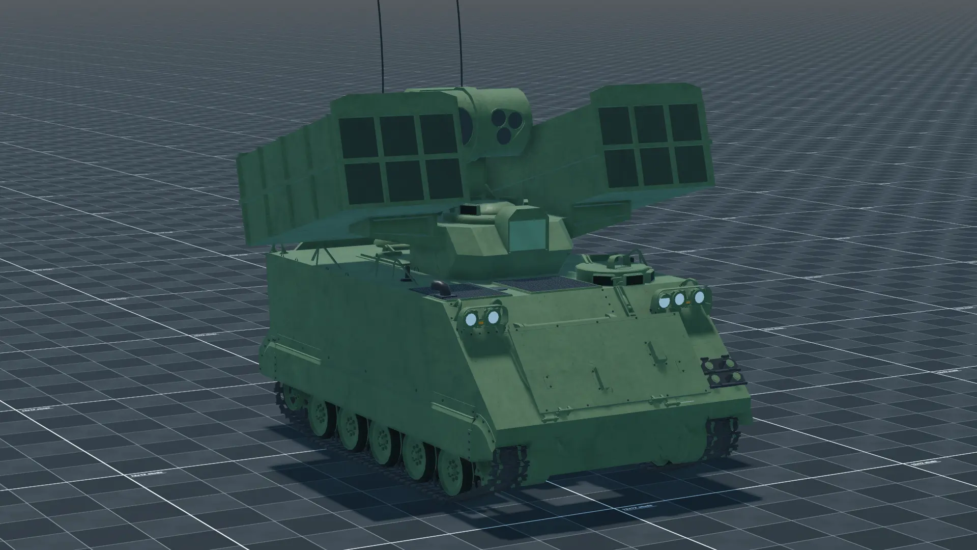 M14 Jacob, perspective, in Multicrew Tank Combat