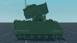 M14 Jacob, right, in Multicrew Tank Combat