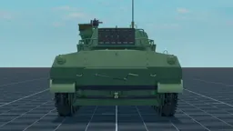 M18 Hellcat, back, in Multicrew Tank Combat