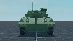 M18 Hellcat, front, in Multicrew Tank Combat