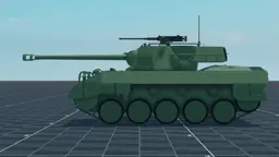 M18 Hellcat, left, in Multicrew Tank Combat