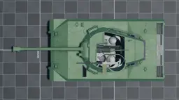 M18 Hellcat, top, in Multicrew Tank Combat