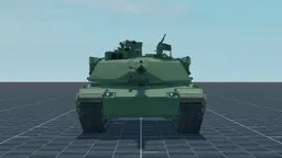 M1A1 SA, front, in Multicrew Tank Combat