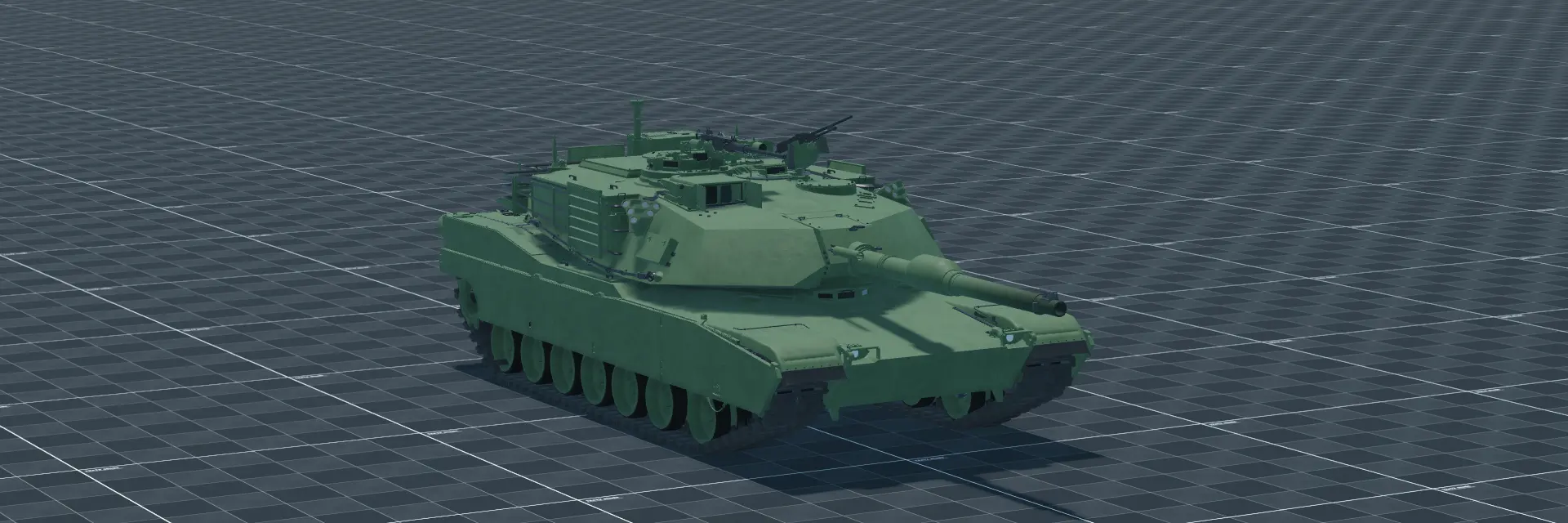 M1A1 SA, perspective banner, in Multicrew Tank Combat