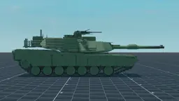 M1A1 SA, right, in Multicrew Tank Combat