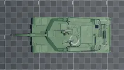 M1A1 SA, top, in Multicrew Tank Combat
