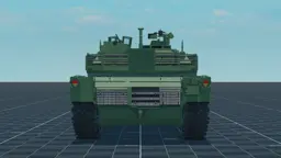 M1A2 SEP, back, in Multicrew Tank Combat