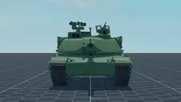 M1A2 SEP, front, in Multicrew Tank Combat