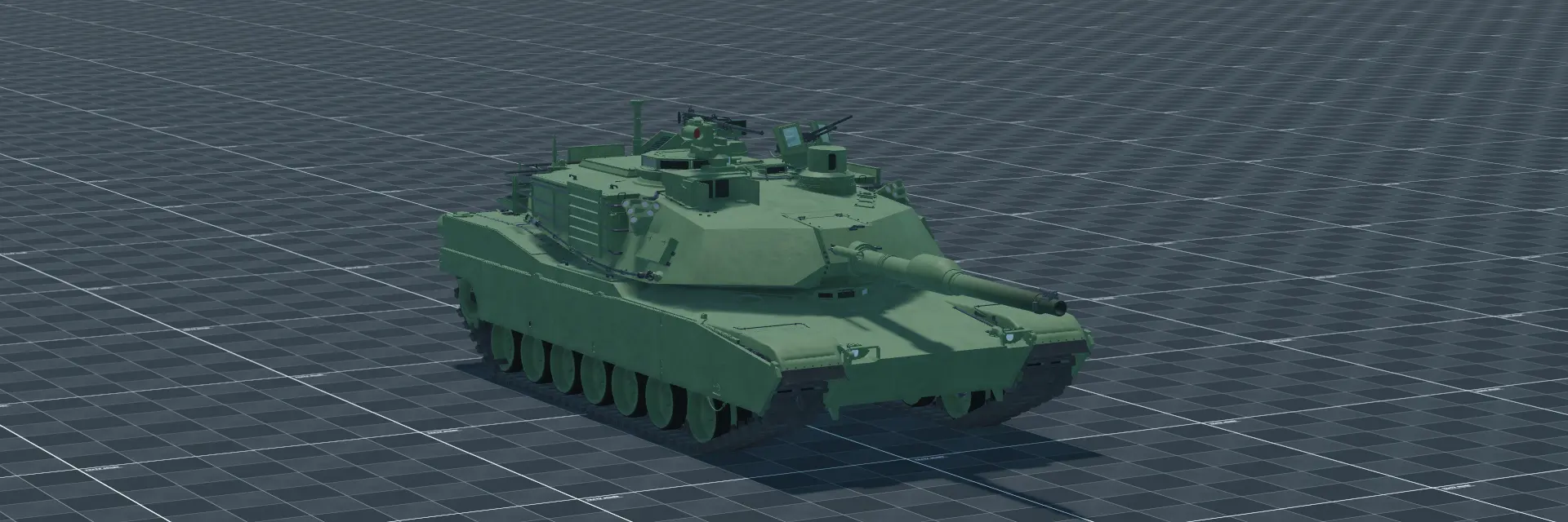 M1A2 SEP, perspective banner, in Multicrew Tank Combat