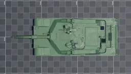 M1A2 SEP, top, in Multicrew Tank Combat