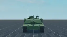 M1IP, front, in Multicrew Tank Combat