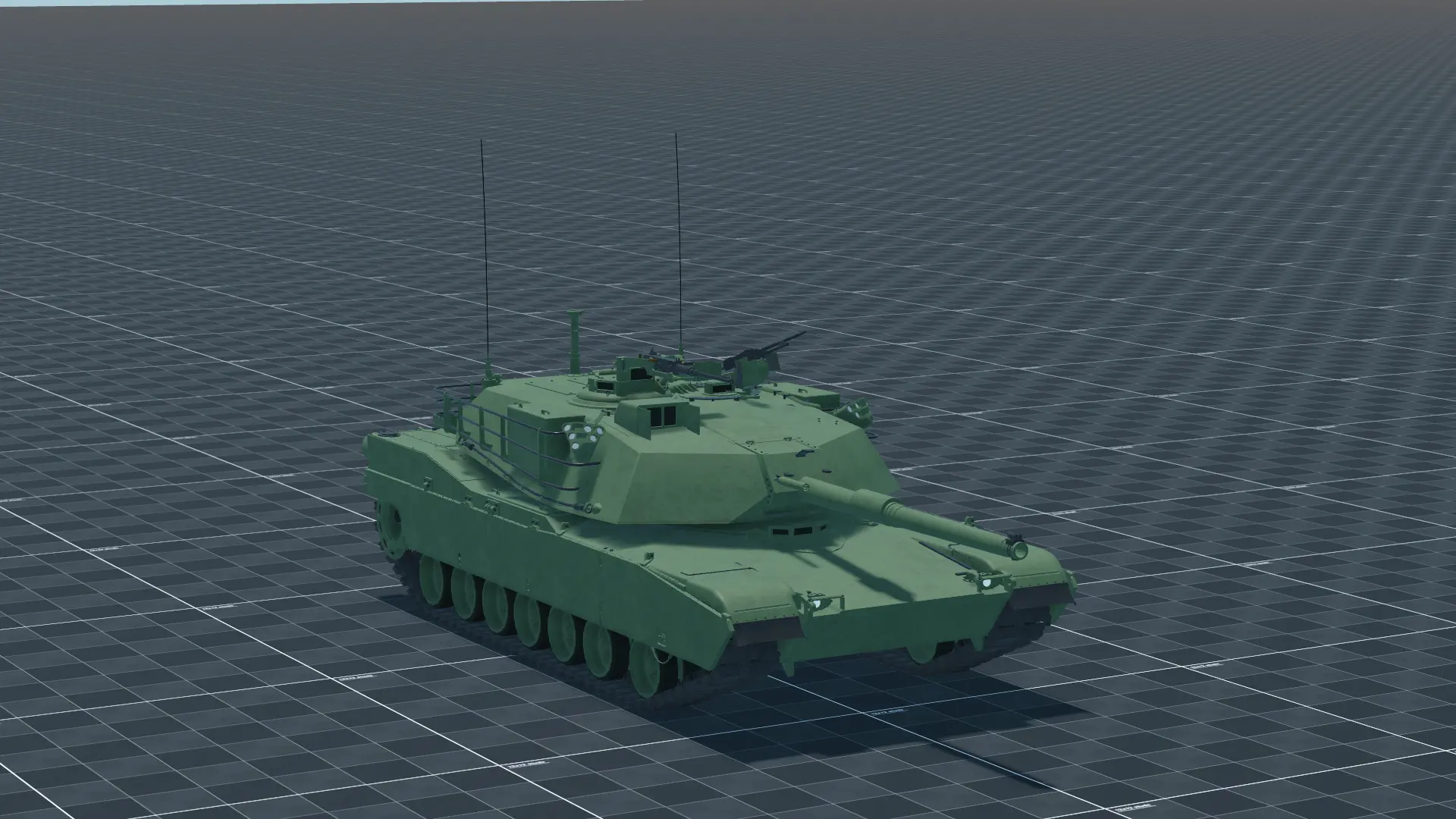 M1IP, perspective, in Multicrew Tank Combat