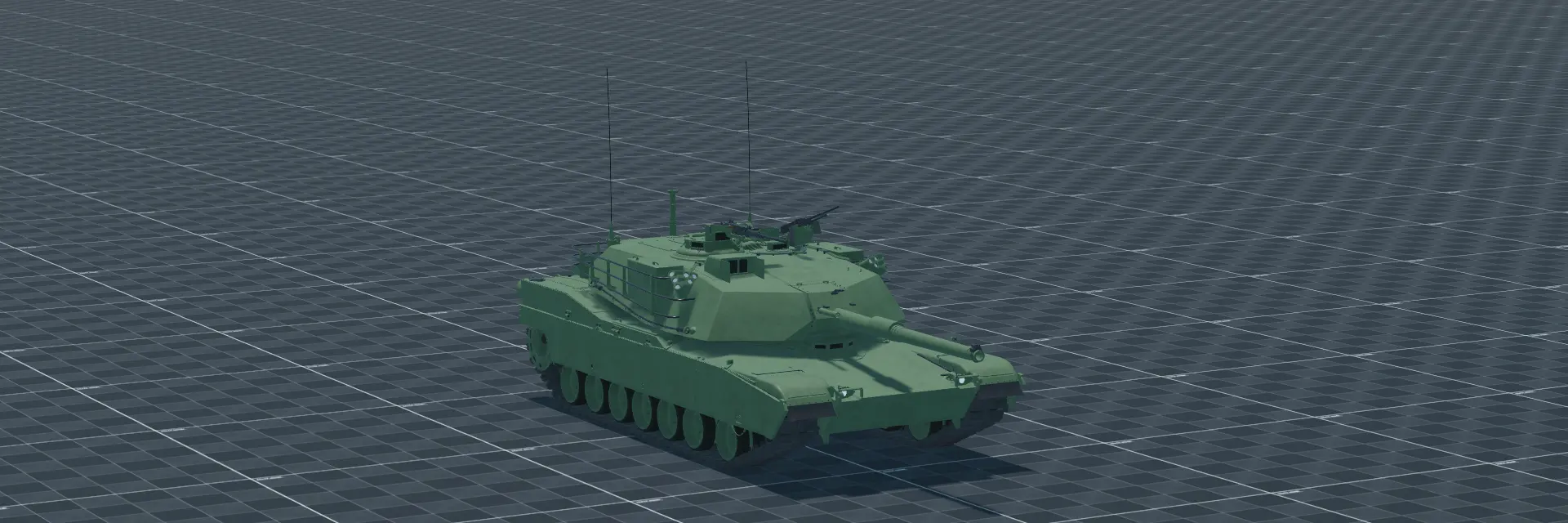 M1IP, perspective banner, in Multicrew Tank Combat