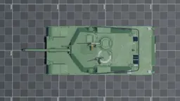 M1IP, top, in Multicrew Tank Combat